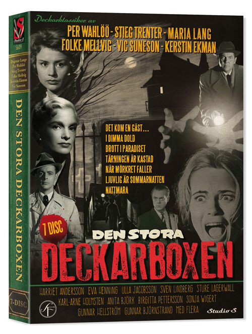 Omslag av Den stora deckarboxen (7-disc box) (DVD)