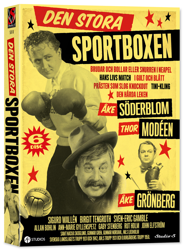 Omslag av Den stora sportboxen (6-disc) (DVD)