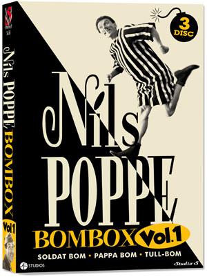 Omslag av NILS POPPE: BOMBOX VOL 1 (3-disk) (DVD)