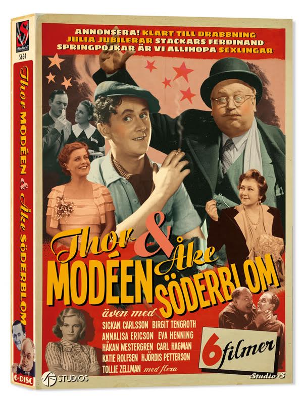 Omslag av Thor Modéen & Åke Söderblom (DVD)