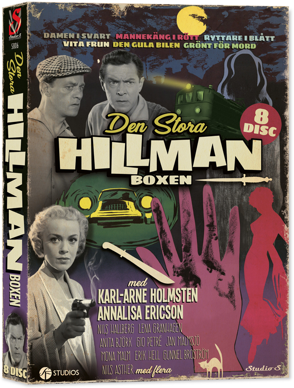 Omslag av Den Stora Hillmanboxen (8-disc) (DVD)
