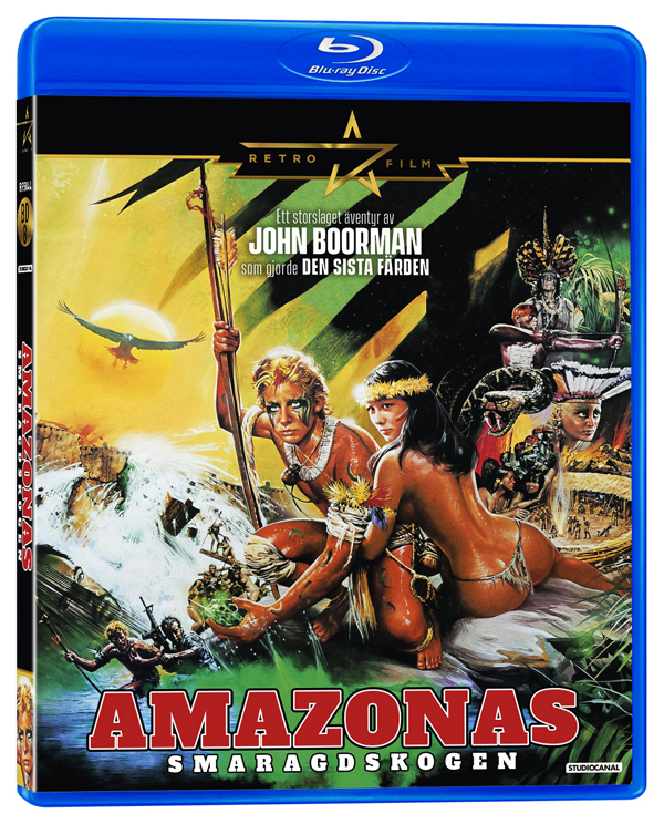 Omslag av Amazonas: Smaragdskogen (Retro Film) (Blu-ray/Streaming)