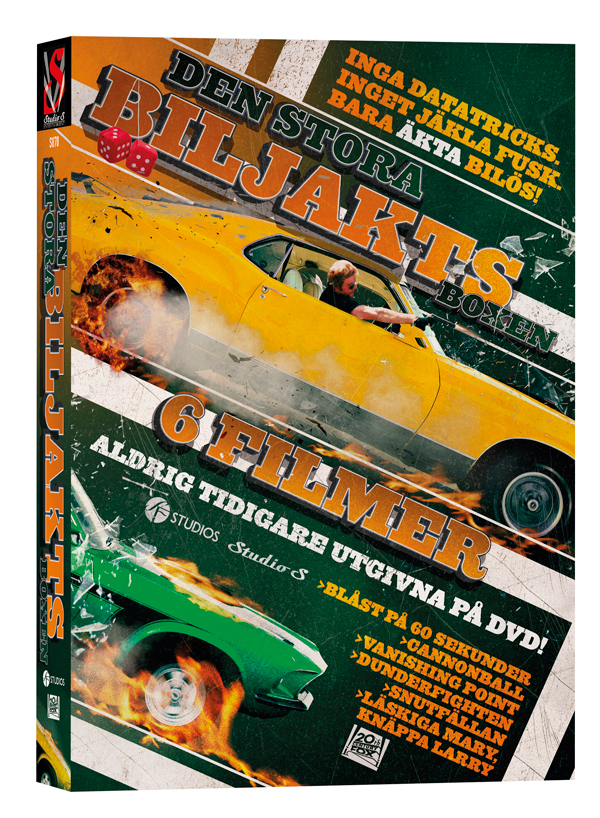 Omslag av Den stora biljaktsboxen (DVD)