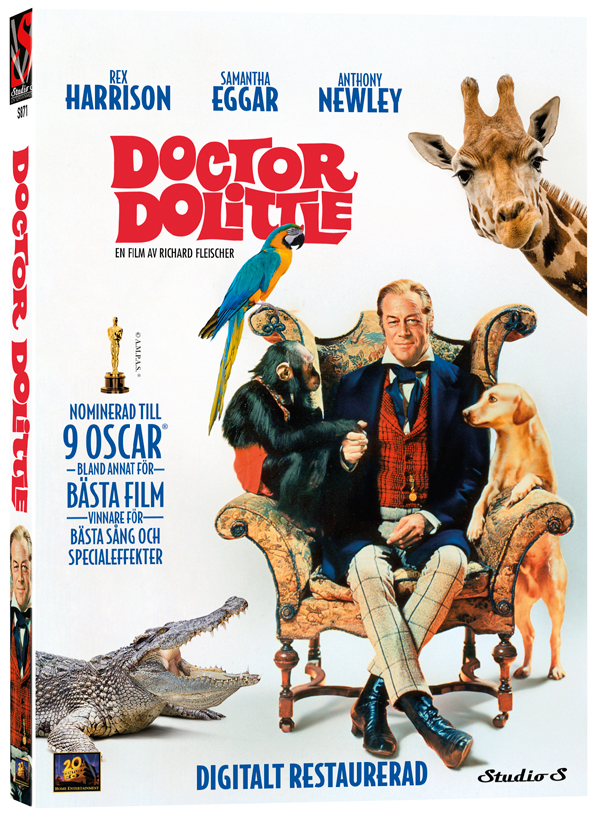 Omslag av Doktor Dolittle (DVD)