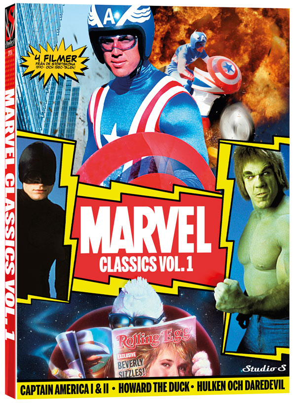 Omslag av Marvel Classics Vol. 1 (DVD)