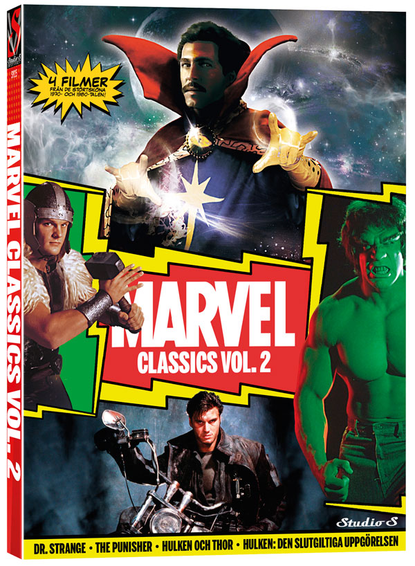 Omslag av Marvel Classics Vol. 2 (DVD)