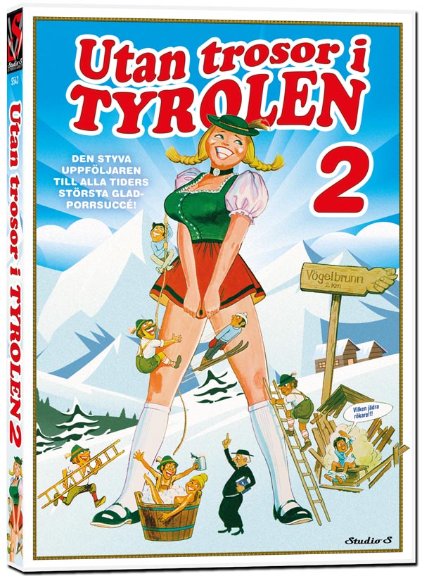 Omslag av Utan trosor i Tyrolen 2 (DVD/VoD)