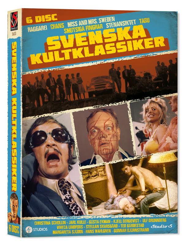 Omslag av Svenska kultklassiker (6-disc) (DVD)